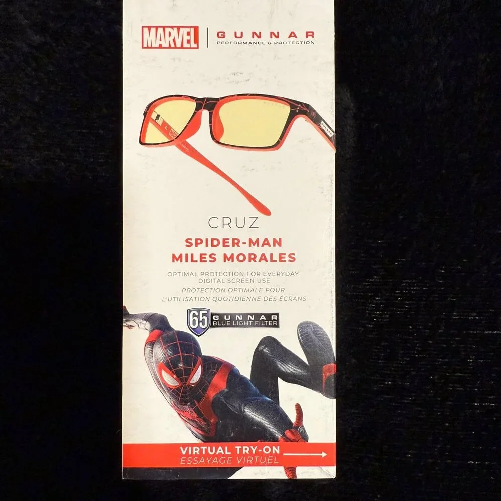 Spider-Man: Miles Morales Edition Premium Gaming and Computer Glasses for Kids